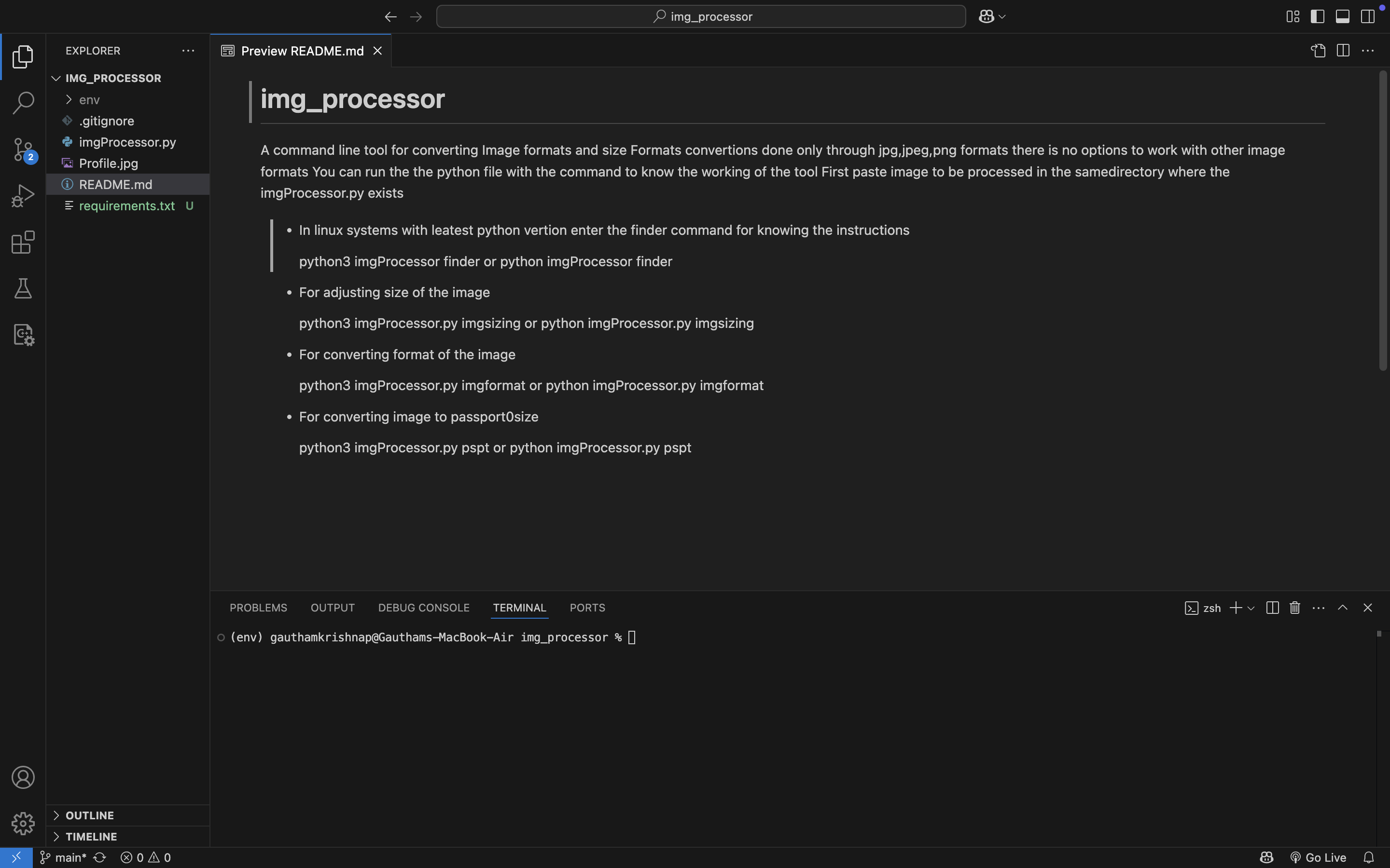CLI Tool